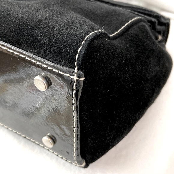 Helen Welsh Suede Patent Leather Flap - Picture 10 of 16